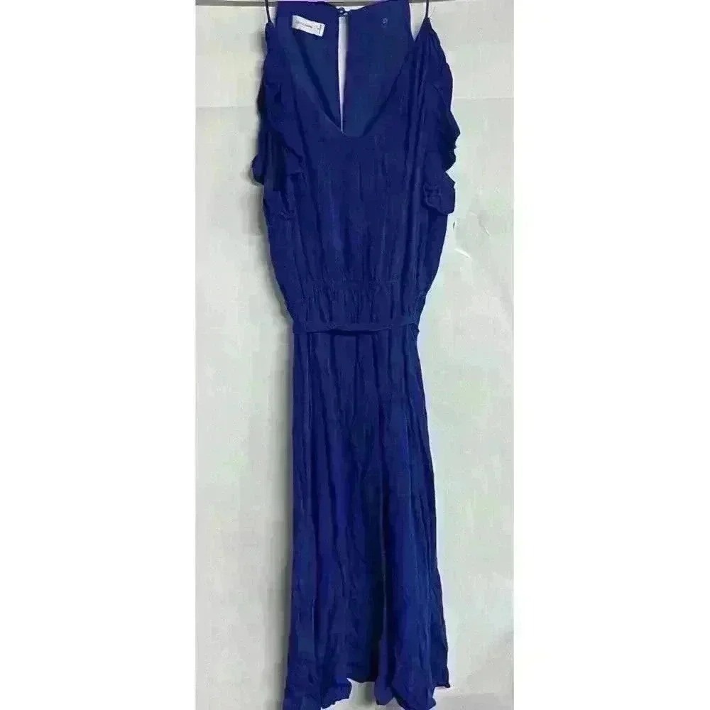 Gentle Fawn Anthropologie Womens Size Small Royal Blue‎ Sleeveless Dress